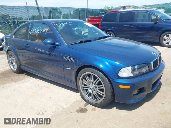 2004 BMW 3 Series M3 with VIN WBSBL93404PN56575, listed as a IAAI auction lot 42388829 with 172,377 mi miles and . Bid and sale history available at DreamBid. Image 1.