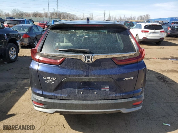 2020 Honda CR-V LX with VIN 2HKRW2H29LH624569, listed as a Copart auction lot 49664685 with 39,137 mi miles and Clean Title. Bid and sale history available at carsss.com. Image 6.
