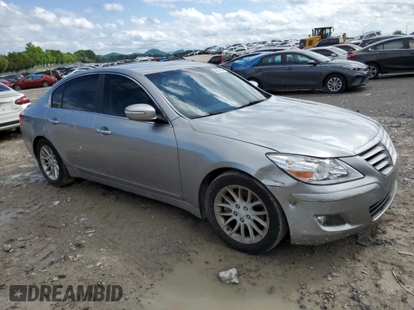 2011 Hyundai Genesis with VIN KMHGC4DE3BU131675, listed as a Copart auction lot 54255134 with 192,926 mi miles and Salvage Title. Bid and sale history available at carsss.com. Image 4.