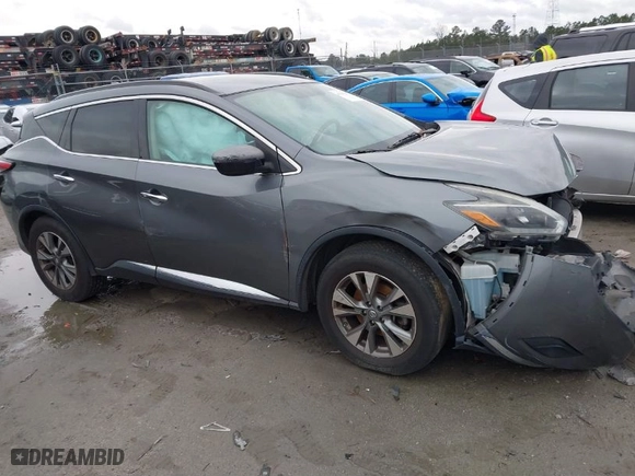 2018 Nissan Murano S with VIN 5N1AZ2MH9JN145690, listed as a IAAI auction lot 41304267 with NaN miles. Bid and sale history available at carsss.com. Image 1.