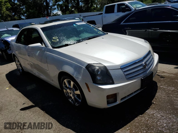 2007 Cadillac CTS with VIN 1G6DP577970124858, listed as a Copart auction lot 64223074 with 117,322 mi miles and Salvage Title. Bid and sale history available at carsss.com. Image 4.