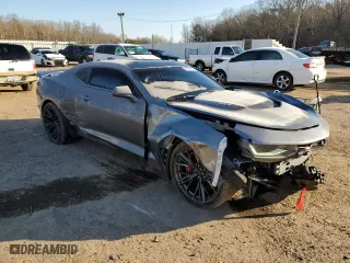 2019 Chevrolet Camaro ZL1 with VIN 1G1FK1R6XK0146550, listed as a Copart auction lot 88136095 with 32,788 mi miles and Salvage Title. Bid and sale history available at carsss.com. Image 4.