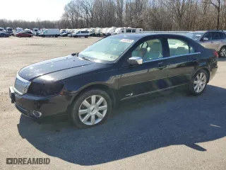 2007 Lincoln MKZ with VIN 3LNHM26T37R634333, listed as a Copart auction lot 48546985 with 165,248 mi miles and Salvage Title. Bid and sale history available at carsss.com. Image 1.