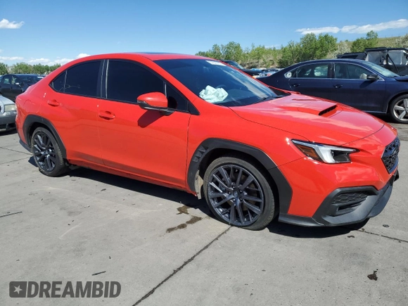 2023 Subaru WRX Limited z VIN JF1VBAL65P9819006, wystawiony jako Copart lot #57825105 z przebiegiem 16 728 mil mil oraz Szkoda całkowita • Salvage title. Historia ofert i sprzedaży dostępna na DreamBid. Obrazek 4.