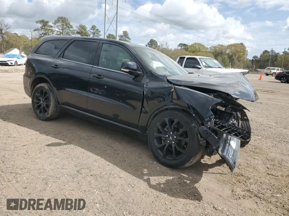 2019 Dodge Durango GT Plus with VIN 1C4RDHDG7KC803097, listed as a Copart auction lot 49350345 with Not Provided miles and Salvage Title. Bid and sale history available at carsss.com. Image 4.