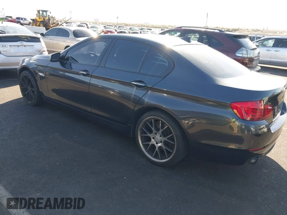 2011 BMW 5 Series 535i with VIN WBAFR7C57BC607625, listed as a IAAI auction lot 41777798 with 210,876 mi miles and . Bid and sale history available at carsss.com. Image 3.