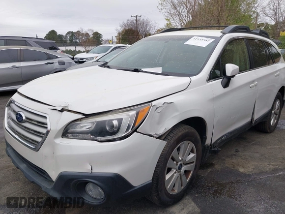 2017 Subaru Outback Premium with VIN 4S4BSACC9H3322950, listed as a IAAI auction lot 41935582 with 98,170 mi miles and . Bid and sale history available at DreamBid. Image 6.