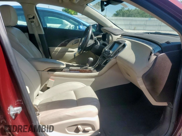 2016 Buick LaCrosse Leather with VIN 1G4GB5GR1GF174768, listed as a Copart auction lot 60461125 with 87,038 mi miles and Salvage title. Bid and sale history available at DreamBid. Image 7.