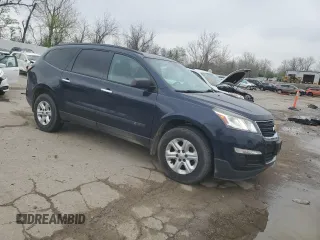2017 Chevrolet Traverse LS with VIN 1GNKRFED8HJ207861, listed as a Copart auction lot 52885635 with 202,936 mi miles and Salvage title. Bid and sale history available at DreamBid. Image 4.