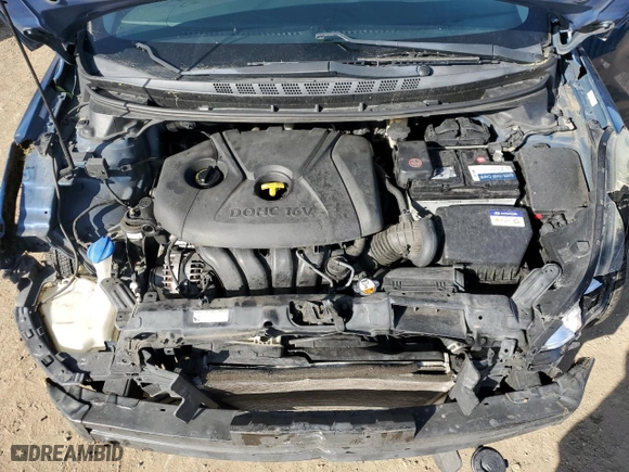 2016 Hyundai Elantra SE with VIN KMHDH4AE5GU601138, listed as a Copart auction lot 51821695 with 150,959 mi miles and Salvage Title. Bid and sale history available at carsss.com. Image 11.