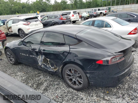 2021 Tesla Model S Long Range с VIN 5YJSA1E52MF428191, выставлен на аукционе Copart как лот 57472425 с пробегом Не указан миль и Списание • Salvage title. История ставок и продаж доступна на DreamBid. Изображение 2.