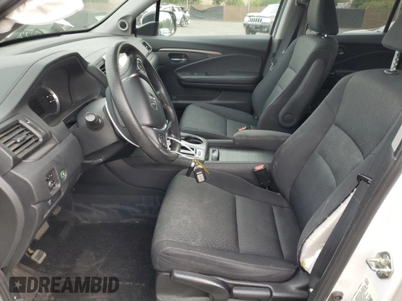 2019 Honda Ridgeline Sport with VIN 5FPYK3F12KB047265, listed as a Copart auction lot 54433275 with 87,837 mi miles and Salvage title. Bid and sale history available at DreamBid. Image 7.