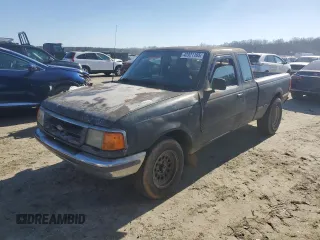 1996 Ford Ranger XL with VIN 1FTCR14A9TPA45557, listed as a Copart auction lot 43921165 with 268,982 mi miles and Salvage Title. Bid and sale history available at carsss.com. Image 1.