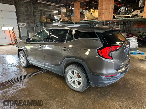 2020 GMC Terrain SLE with VIN 3GKALTEV8LL145266, listed as a Copart auction lot 61656315 with 31,898 mi miles and Salvage title. Bid and sale history available at DreamBid. Image 4.