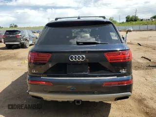 2017 Audi Q7 Premium Plus with VIN WA1LAAF78HD008754, listed as a Copart auction lot 60796555 with 152,920 mi miles and Clean title. Bid and sale history available at DreamBid. Image 6.