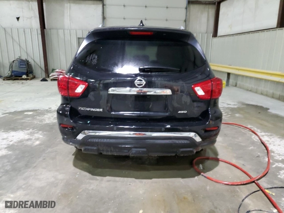 2019 Nissan Pathfinder S with VIN 5N1DR2MM6KC655454, listed as a Copart auction lot 88688035 with NaN miles and Clean Title. Bid and sale history available at carsss.com. Image 6.