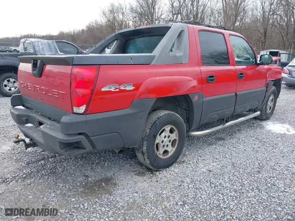 2005 Chevrolet Avalanche Z71 with VIN 3GNEK12Z95G183264, listed as a IAAI auction lot 41583103 with 171,137 mi miles. Bid and sale history available at carsss.com. Image 4.