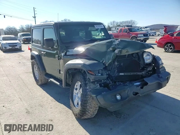 2020 Jeep Wrangler Sport S с VIN 1C4GJXAN4LW350067, выставлен на аукционе Copart как лот 89329535 с пробегом 74 668 миль миль и Списание • Salvage title. История ставок и продаж доступна на DreamBid. Изображение 10.