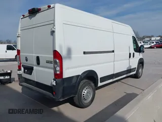 2024 Ram ProMaster Cargo Tradesman with VIN 3C6LRVDG0RE121355, listed as a IAAI auction lot 41891170 with 22,837 mi miles and . Bid and sale history available at DreamBid. Image 4.