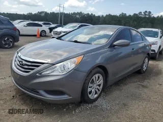 2011 Hyundai Sonata GLS z VIN 5NPEB4AC8BH070884, wystawiony jako Copart lot #61948355 z przebiegiem Nie podano mil oraz Szkoda całkowita • Salvage title. Historia ofert i sprzedaży dostępna na DreamBid. Obrazek 1.