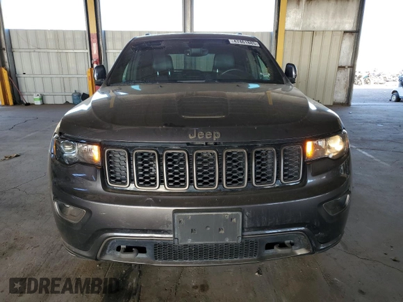 2017 Jeep Grand Cherokee Limited with VIN 1C4RJFBG6HC647157, listed as a Copart auction lot 47461885 with 70,347 mi miles and Salvage Title. Bid and sale history available at carsss.com. Image 5.