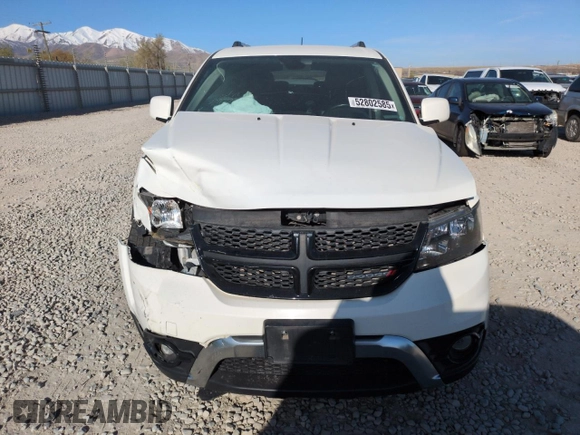 2018 Dodge Journey Crossroad with VIN 3C4PDDGG2JT467065, listed as a Copart auction lot 52802585 with 88,560 mi miles and Salvage Title. Bid and sale history available at DreamBid. Image 5.