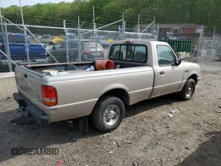 1997 Ford Ranger XLT with VIN 1FTCR10A1VUA08920, listed as a Copart auction lot 53624765 with 228,348 mi miles and Salvage Title. Bid and sale history available at carsss.com. Image 3.