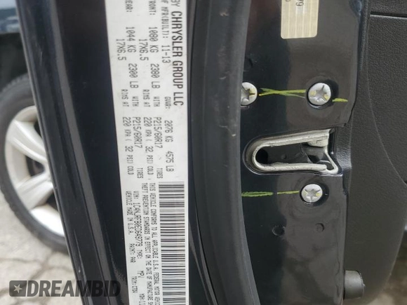 2014 Jeep Patriot Latitude with VIN 1C4NJRFB0ED649779, listed as a Copart auction lot 60444435 with 161,009 mi miles and Salvage title. Bid and sale history available at DreamBid. Image 13.