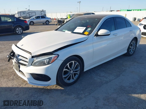 2015 Mercedes-Benz C 300 Luxury with VIN 55SWF4KB7FU020043, listed as a IAAI auction lot 41855508 with 175,210 mi miles and . Bid and sale history available at DreamBid. Image 17.