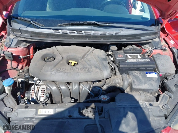 2014 Hyundai Elantra SE with VIN KMHDH4AE4EU174399, listed as a IAAI auction lot 41900852 with 100,660 mi miles. Bid and sale history available at carsss.com. Image 10.