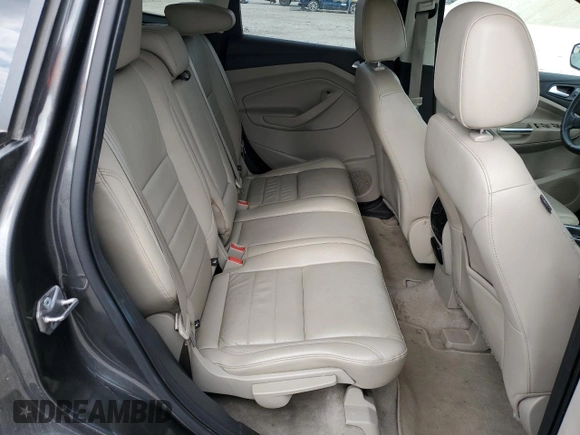 2016 Ford Escape Titanium with VIN 1FMCU0JX6GUB12975, listed as a Copart auction lot 53126705 with 100,815 mi miles and Clean Title. Bid and sale history available at carsss.com. Image 10.