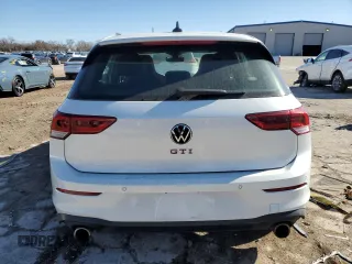 2023 Volkswagen Golf GTI S with VIN WVWGA7CD9PW192092, listed as a Copart auction lot 43199985 with 16,979 mi miles and Salvage Title. Bid and sale history available at carsss.com. Image 6.