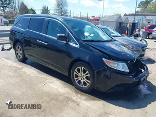 2013 Honda Odyssey EX-L с VIN 5FNRL5H66DB073076, выставлен на аукционе IAAI как лот 41886808 с пробегом 185 760 миль миль и . История ставок и продаж доступна на DreamBid. Изображение 1.