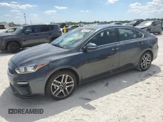 2019 Kia Forte EX with VIN 3KPF54AD7KE037755, listed as a Copart auction lot 51002765 with 24,492 mi miles and Non Repairable. Bid and sale history available at carsss.com. Image 1.