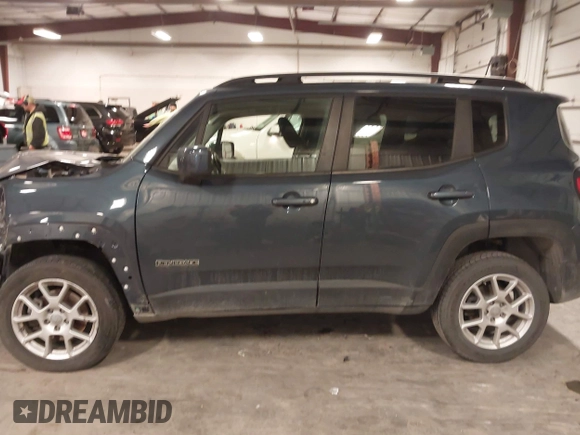 2020 Jeep Renegade Latitude with VIN ZACNJBBB0LPL29886, listed as a IAAI auction lot 41499830 with 61,029 mi miles and . Bid and sale history available at DreamBid. Image 14.