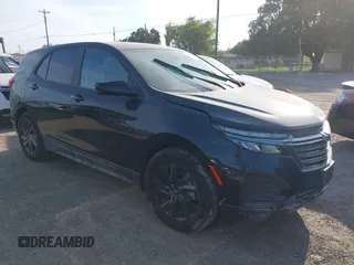 2024 Chevrolet Equinox LS z VIN 3GNAXHEG8RL293397, wystawiony jako IAAI lot #42050954 z przebiegiem Nie podano mil oraz . Historia ofert i sprzedaży dostępna na DreamBid. Obrazek 1.