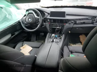2016 BMW X6 xDrive35i with VIN 5UXKU2C5XG0N79832, listed as a Copart auction lot 68052423 with 0 mi miles. Bid and sale history available at carsss.com. Image 8.