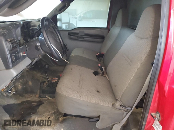 2007 Ford F-250 XL with VIN 1FTNF21517EA15050, listed as a Copart auction lot 47597385 with Not Provided miles and Salvage Title. Bid and sale history available at DreamBid. Image 7.