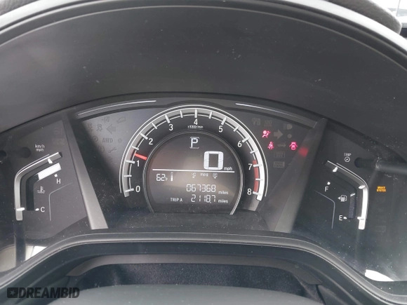 2017 Honda CR-V LX with VIN 5J6RW5H30HL000487, listed as a IAAI auction lot 42021631 with 67,368 mi miles. Bid and sale history available at carsss.com. Image 7.