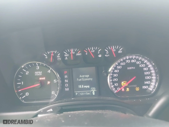 2016 Chevrolet Tahoe Commercial with VIN 1GNSKDEC4GR387517, listed as a IAAI auction lot 41650926 with 120,115 mi miles. Bid and sale history available at carsss.com. Image 7.
