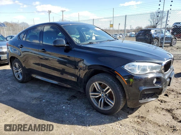 2019 BMW X6 xDrive35i with VIN 5UXKU2C5XK0Z63652, listed as a Copart auction lot 45275385 with 137,085 mi miles and Clean Title. Bid and sale history available at carsss.com. Image 4.