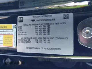 2023 Chevrolet Suburban LT with VIN 1GNSCCKD4PR411304, listed as a IAAI auction lot 41243006 with 41,830 mi miles and . Bid and sale history available at DreamBid. Image 9.