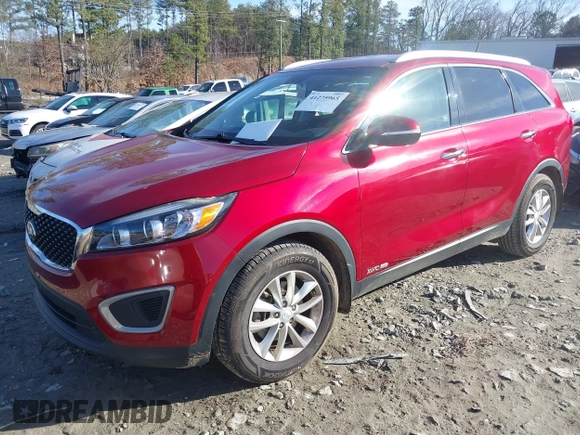 2018 Kia Sorento LX V6 with VIN 5XYPGDA50JG423071, listed as a IAAI auction lot 41275965 with 87,264 mi miles. Bid and sale history available at carsss.com. Image 17.