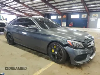 2016 Mercedes-Benz C 300 Luxury with VIN 55SWF4KB5GU101091, listed as a Copart auction lot 51799985 with 69,322 mi miles and Clean Title. Bid and sale history available at carsss.com. Image 4.