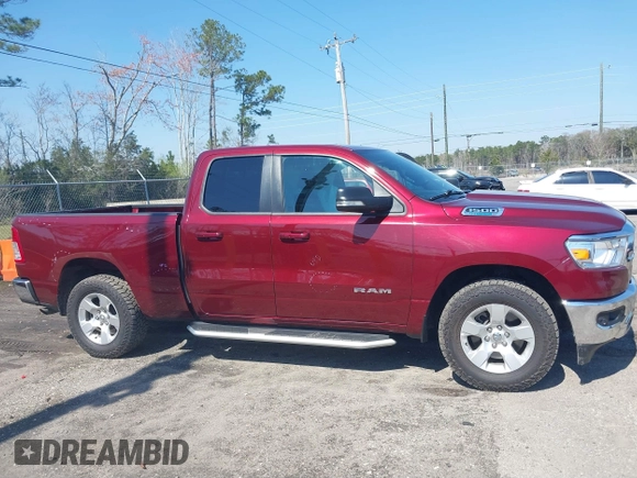 2022 Ram 1500 Big Horn with VIN 1C6RREBG2NN329109, listed as a IAAI auction lot 41675039 with 62,732 mi miles and . Bid and sale history available at DreamBid. Image 13.