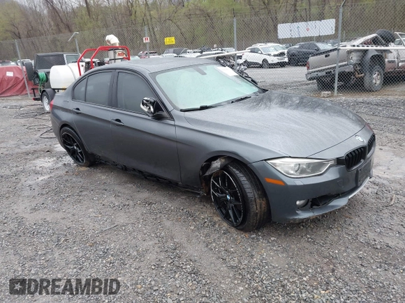 2013 BMW 3 Series 328i xDrive with VIN WBA3B3C56DF542509, listed as a IAAI auction lot 42010587 with 187,082 mi miles. Bid and sale history available at carsss.com. Image 1.