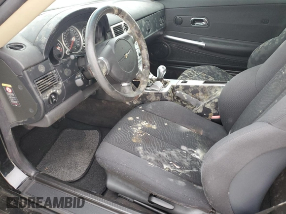 2005 Chrysler Crossfire z VIN 1C3AN59L35X041726, wystawiony jako Copart lot #78260164 z przebiegiem Nie podano mil oraz Nie do naprawy. Historia ofert i sprzedaży dostępna na DreamBid. Obrazek 7.