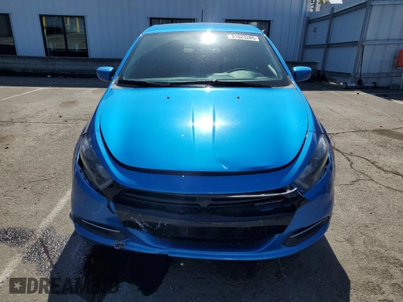 2016 Dodge Dart SE with VIN 1C3CDFAA4GD717925, listed as a Copart auction lot 51623285 with 123,479 mi miles and Salvage Title. Bid and sale history available at carsss.com. Image 5.