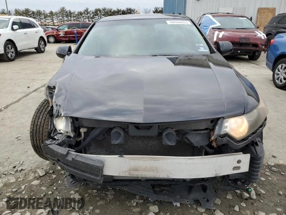 2012 Acura TSX Tech Pkg with VIN JH4CU2F60CC028035, listed as a Copart auction lot 46460665 with 151,163 mi miles and Salvage Title. Bid and sale history available at carsss.com. Image 5.