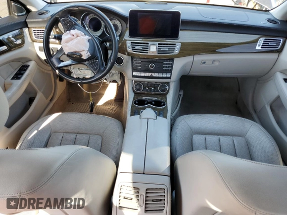 2015 Mercedes-Benz CLS-Class CLS 400 with VIN WDDLJ6HB9FA134596, listed as a Copart auction lot 69209994 with 77,209 mi miles and Salvage Title. Bid and sale history available at carsss.com. Image 8.